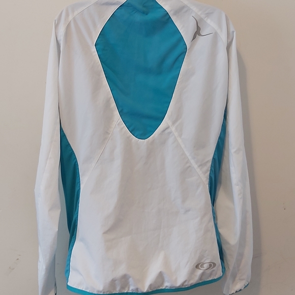 SALOMON | Women's Lightweight Jacket White Blue Size X-Large - Picture 7 of 8